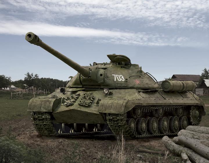 Actual product image 1:100 Soviet Heavy Tank IS-3