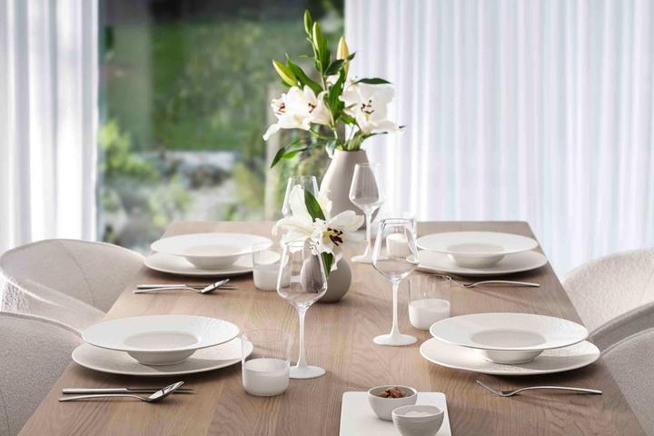 Actual product image Villeroy & Boch White wine glass, set of 4 Manufacture Rock blanc (38 cl, 4 Glasses, White wine glasses)