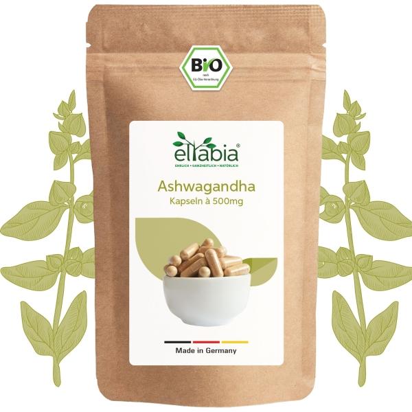 Eltabia Organic Ashwagandha (200 Piece, Capsules)