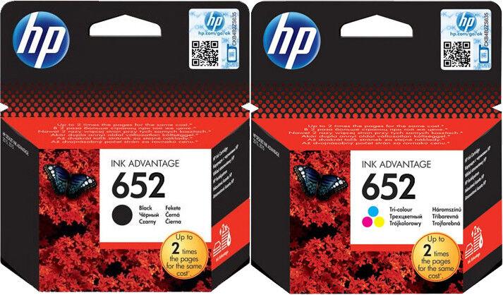 Immagine prodotto HP 652 Drucker Patronen Set DeskJet Advantage 3636 3835 4535 4675 Original