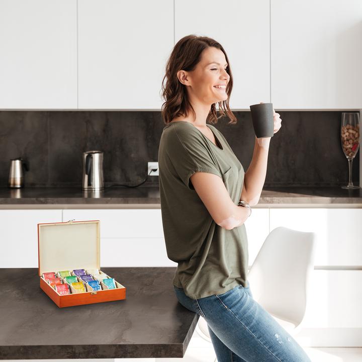 Actual product image Relaxdays Tea box