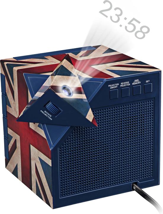 Productafbeelding Bigben Connected Bigben Interactive RR70PGB radio Digitale Klok Zwart, Blauw, Rood, Wit