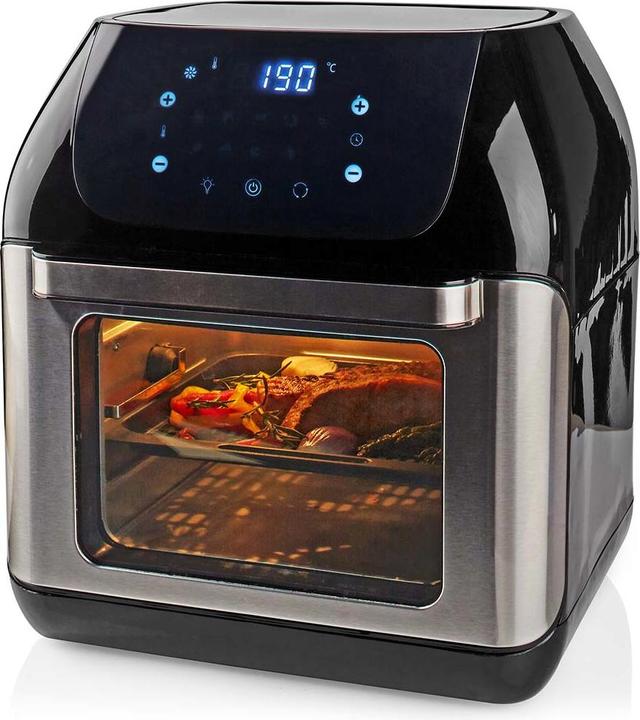 Produktbild Nedis Heissluft Friteuse 12 l Timer: 60 min Digital Schwarz