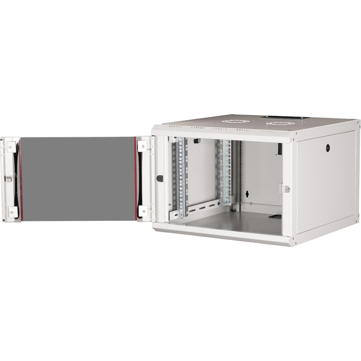 Thumbnail - Roline 19-Zoll Wandgehäuse Pro 7 HE (10.87 HE, 19 Zoll Rack), Serverschrank, Grau