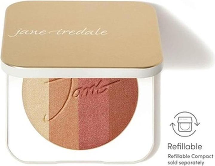 Actual product image Jane Iredale PureBronze Shimmer Bronzer Refill 4 Blendable Shades Copper Dusk (Copper Dusk, Bronzer)