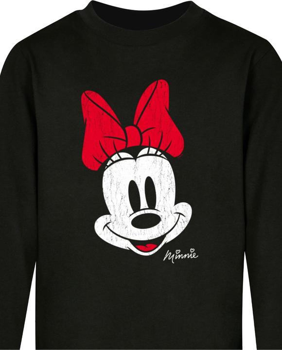 Actual product image Absolute Cult Kids Mickey Mouse - Minnie Beaten Face Longsleeve - 124627 (158, 164)
