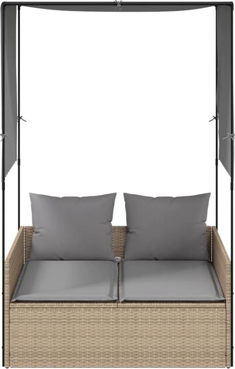 Immagine prodotto vidaXL Doppel-Sonnenliege (118 cm)