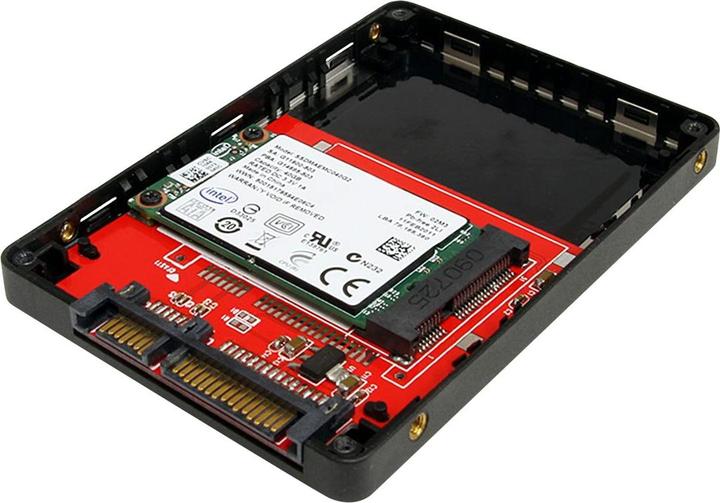 Image du produit StarTech Emplacements pour disque SSD mSATA - SATA 2,5 pouces (SAT2MSAT25) (2.5")