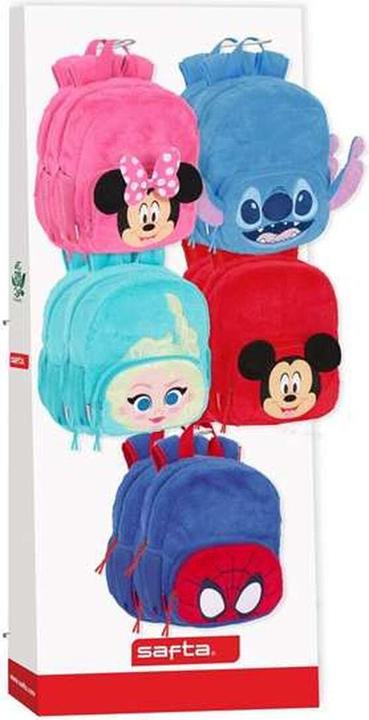Actual product image Safta Official Plush Backpack with Robust Decorative Design, Lightweight and Durable (28 l)
