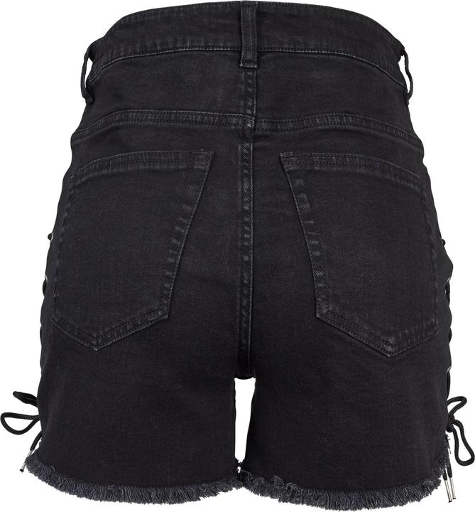 Produktbild Urban Classics Ladies Highwaist Denim Lace Up Shorts (28)