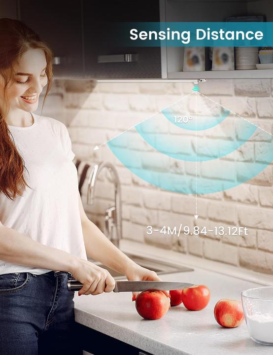 Produktbild Wonkelly LED Unterbauleuchte mit Bewegungsmelder (310 lm)