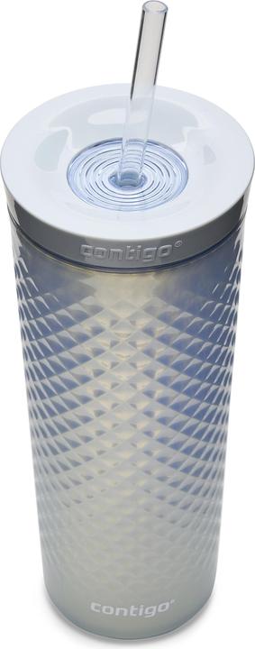 Immagine prodotto Contigo - Becher mit Strohhalm Autoclose grau (0.59 l)