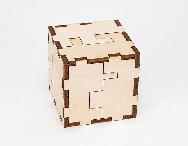 Image du produit Eco Wood Art Cube 3D (12 pièces)
