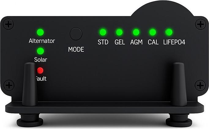 Produktbild Qoltec Autom. Ladegerät DC-DC 12V m. MPPT-Reg. 25A