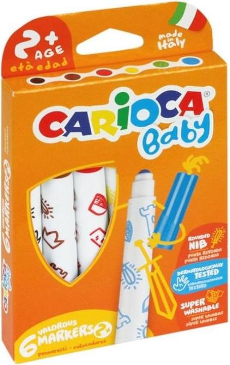 Carioca Maxi Baby Marker 6 Farben (6x)
