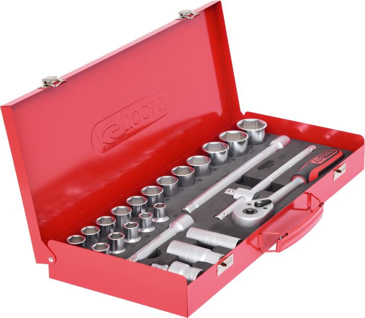 Produktbild KS Tools 1/2 Steckschl.-Satz 24-tlg. 6-kant