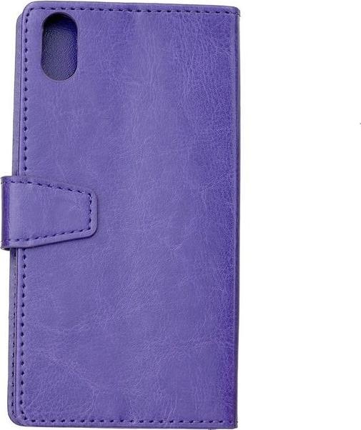 Actual product image MU Classic Crazy Horse Leather Bookcover Series (Huawei Y5 (2019))