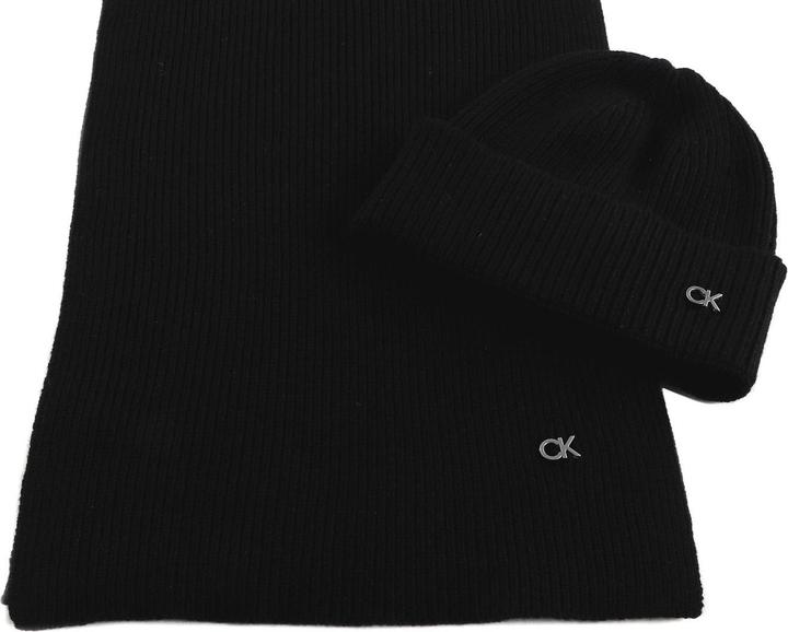 Immagine prodotto Calvin Klein CKJ Gifting Softies MONO BEANIE SCARF