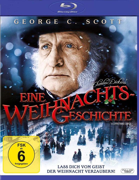 Charles Dickens Eine Weihnachtsgeschichte (Blu-ray, 1984, Spanisch, Englisch, Deutsch)