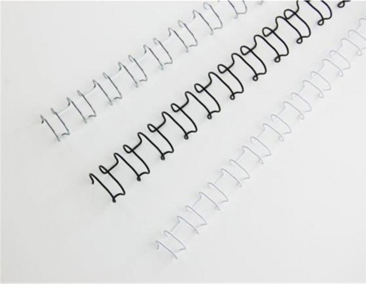 Actual product image GBC Binding wire, 14 mm, 21 rings, silver