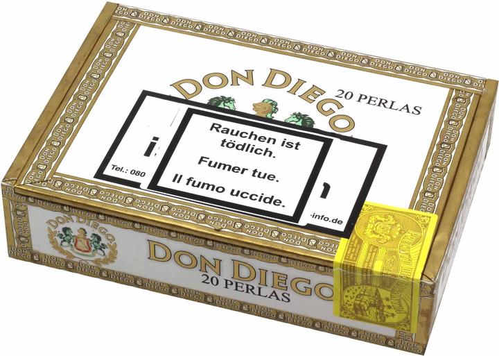 Actual product image Don Diego Classic Perlas (Sparkling mineral)