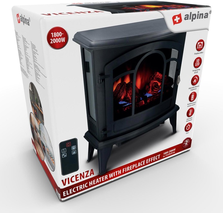 Produktbild Alpina Garden Elektrokamin AJ-311 (51 x 29 x 59 cm)