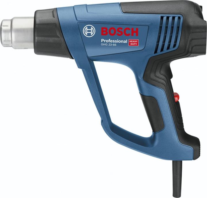 Bosch Professional Soffiatore d'aria calda GHG 23-66, 2 ugelli