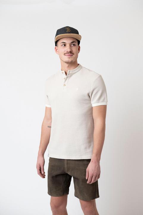 Immagine prodotto Bavarian Caps Polo in maglia fine Edelweiss (L)