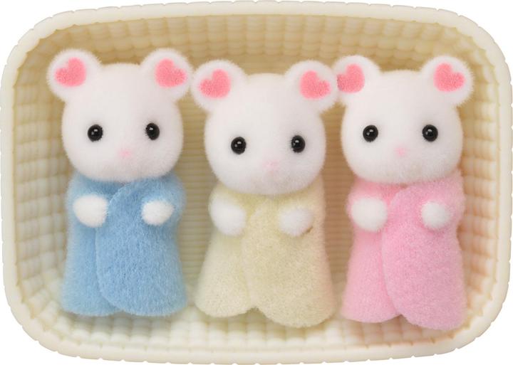 Image du produit Sylvanian Families Triplets de souris guimauve