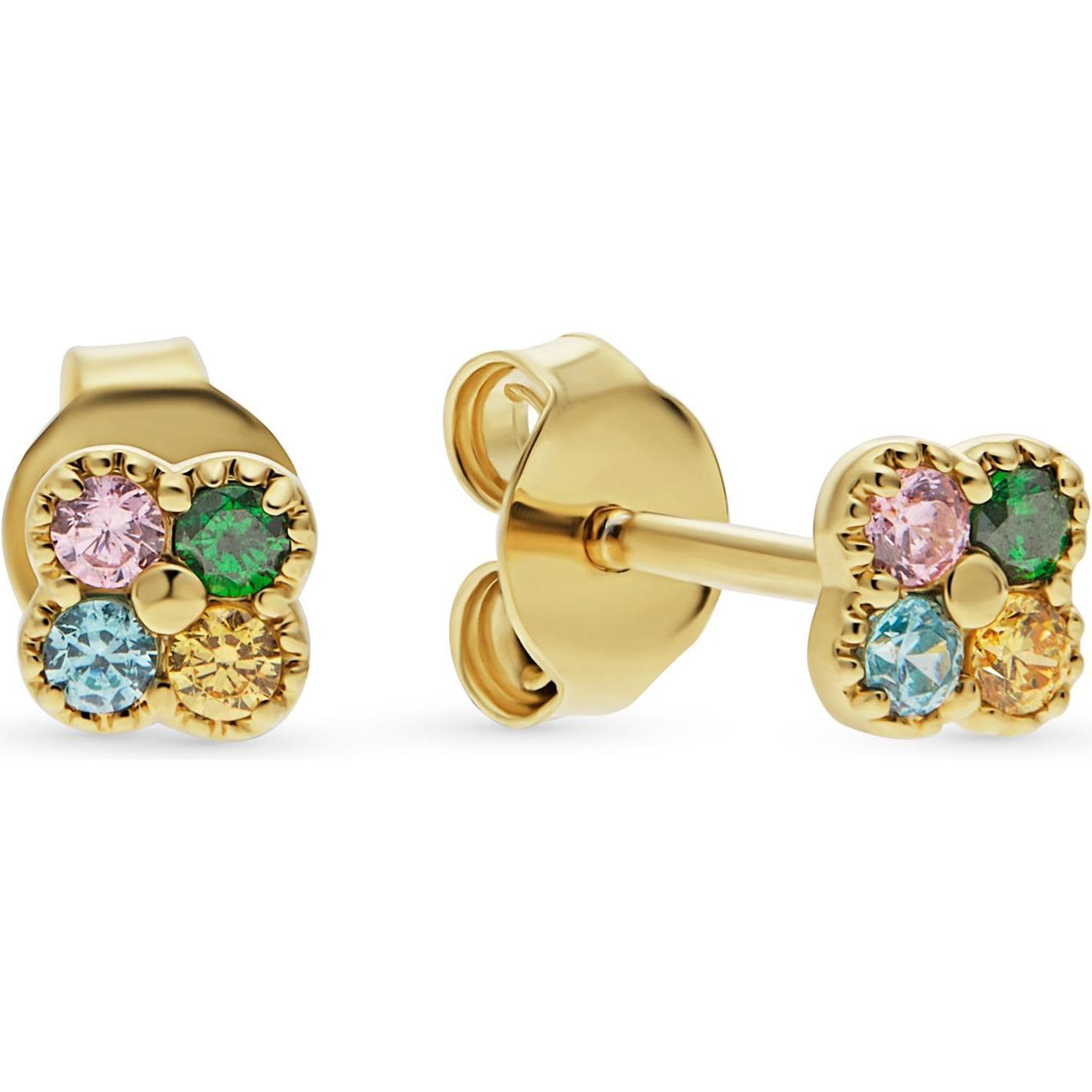 Favs, Ohrringe, Ohrstecker, (375er Gelbgold)