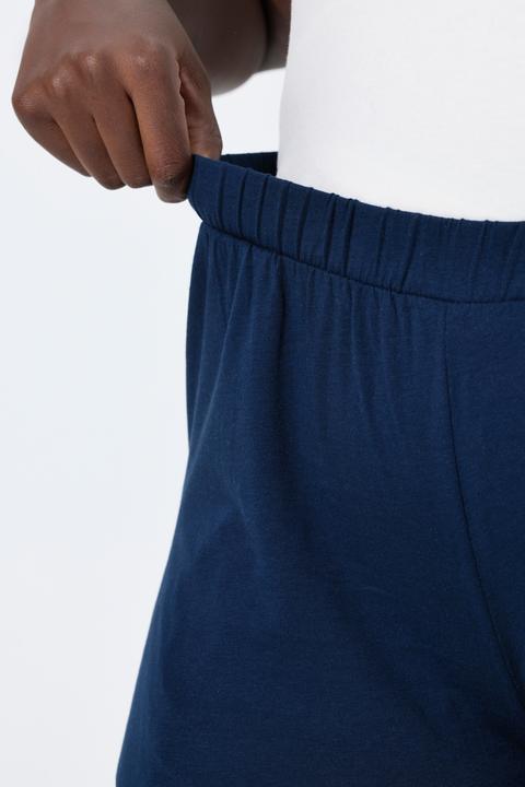 Produktbild Ulla Popken Pyjamahose, uni / Herzen, langes Bein (60)