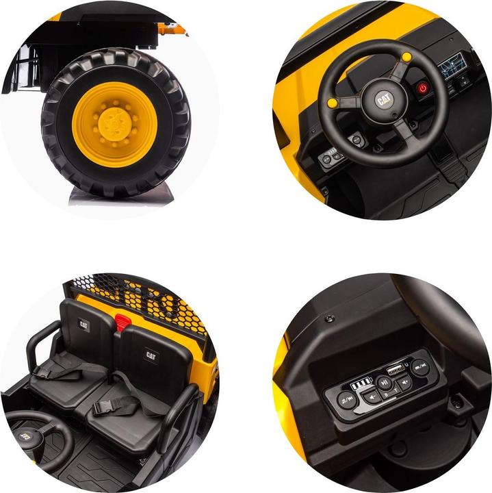 Produktbild Chipolino Elektrobuggy CAT Doppelsitzer (10.80 V)