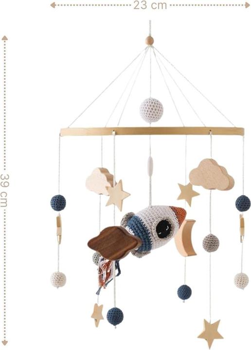 Image du produit Hermex Hängemobile Mobile Schlafmobile Baby Wiege Spielzeug