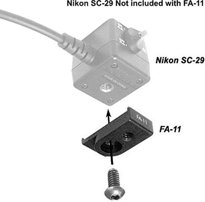 Actual product image Wimberley FA 11 Flash Bracket Adapter for Nikon SC 29 Cord (Flash unit adapter)