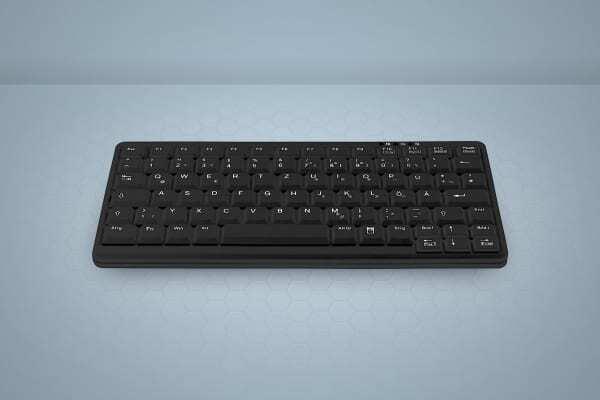 Actual product image Active Key Industry 4.0 Mini Notebook Style Keyboard PS2 Black (DE, Cable)