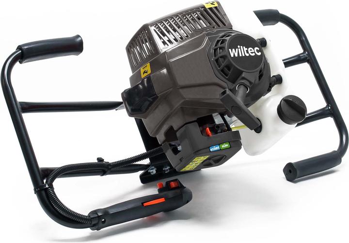 Produktbild Wiltec Wilitec Erdlochbohrer 2 Personen 2,2kW 3PS 63ccm Benzin Erdbohrer Pfahlbohrer