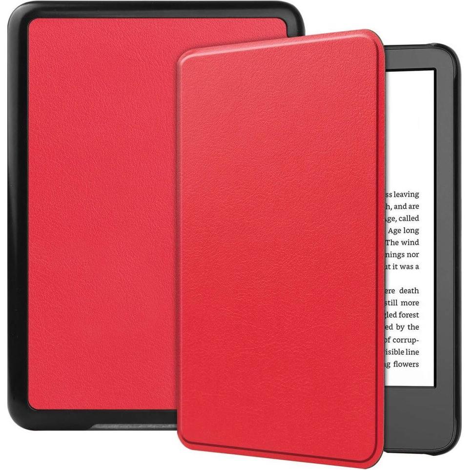 Cover-Discount Kindle 2022 (6.0 / 11.Gen.) - Schutzhülle Etui rot (Kindle), eReader Zubehör, Rot