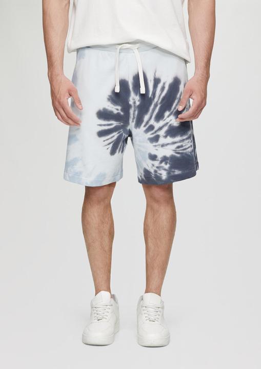 Image du produit s.Oliver Hose Sweat-Shorts mit Batikmuster (L)