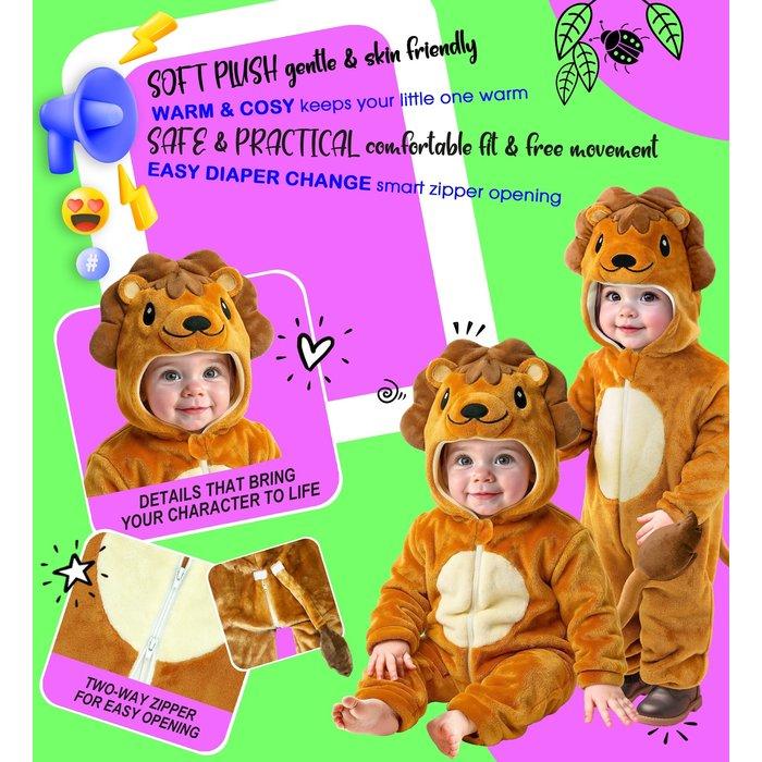 Produktbild Widmann Löwe Samt Plüschkostüm