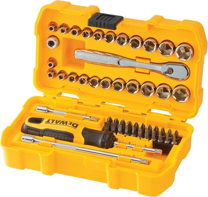 Produktbild DeWalt SCHLÜSSELSATZ 50-tlg. 1/4" NANO