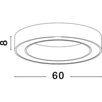 Thumbnail - Nova Luce, Wandleuchte + Deckenleuchte, Morbido (3730 lm)