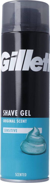 Gillette Gel da barba sensibile (200 ml, Gel da barba)