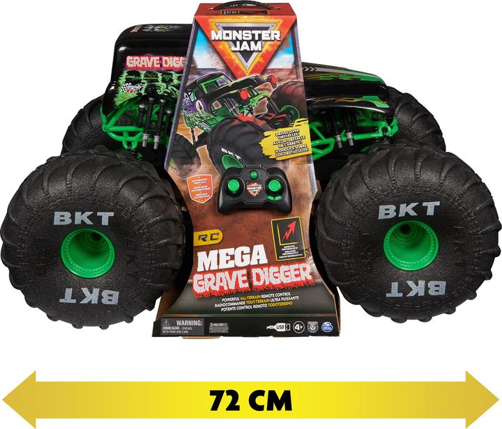 Produktbild Monster Jam Mega Grave Digger