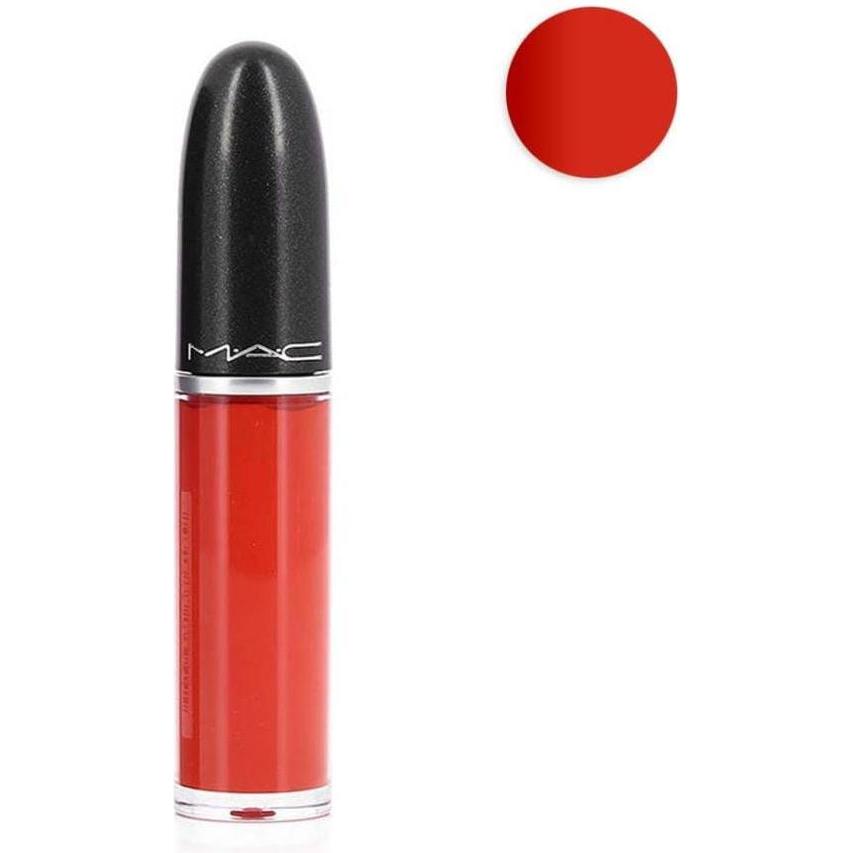 Mac Cosmetics Rosso Rossetto + Lucidalabbra, Retro Matte Liquid Lipcolour (Un Vero E Proprio Fenomeno)