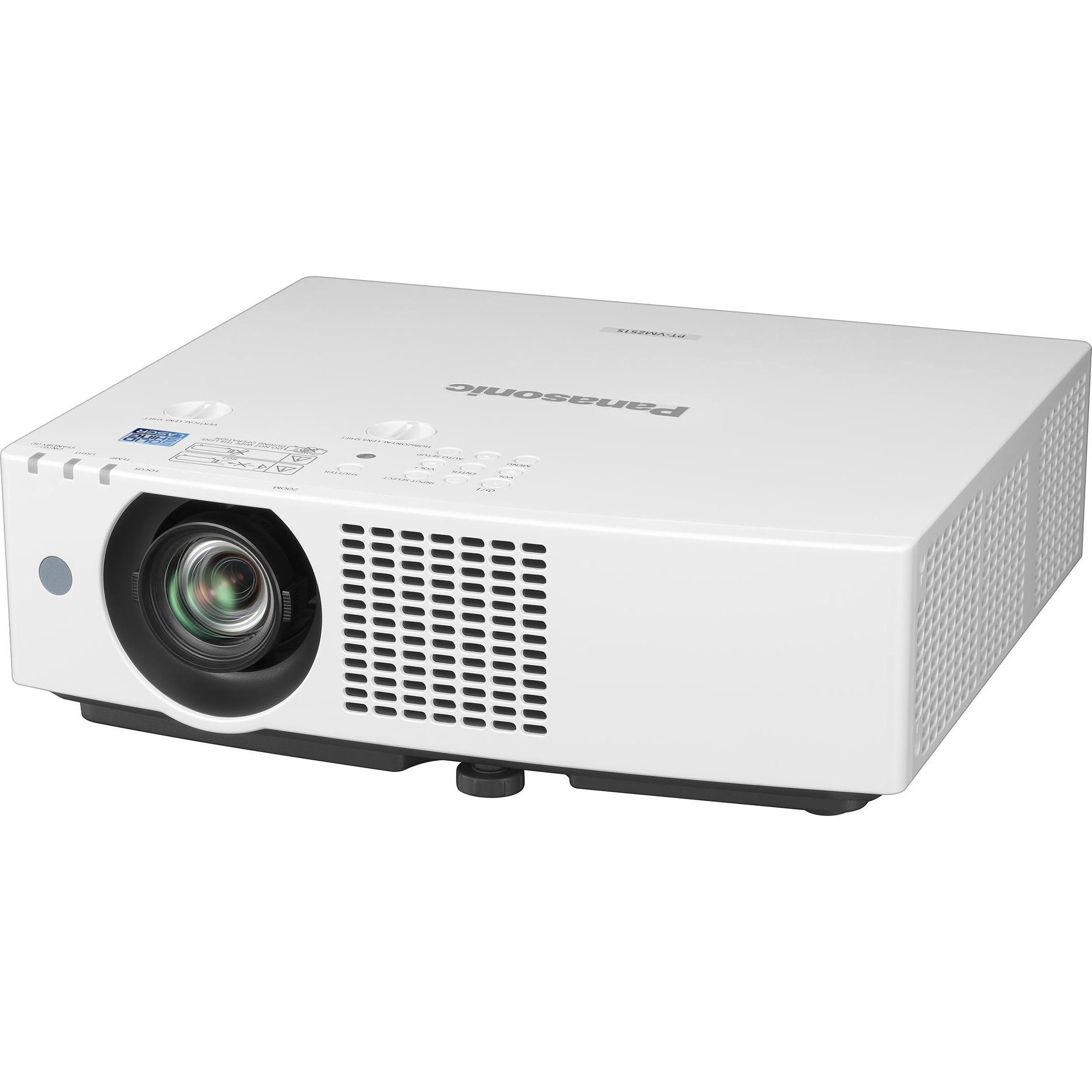 Panasonic PT-VMZ51S (Full HD, 5200 lm, 1.09 - 1.77:1), Beamer, Weiss