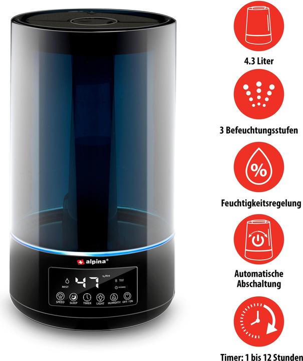 Produktbild alpina Humidifier air 4,3L