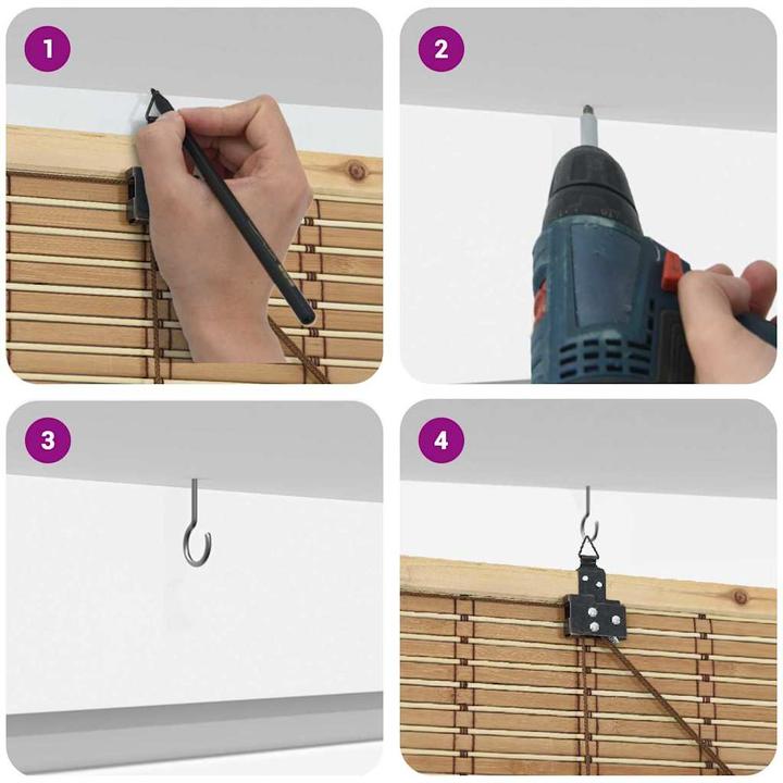 Actual product image vidaXL Window blinds (150 x 220 cm)