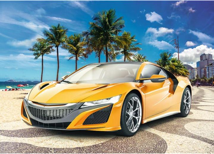 Produktbild Magni Puzzle Abenteuer Sportwagen 500 Teile (500 Teile)