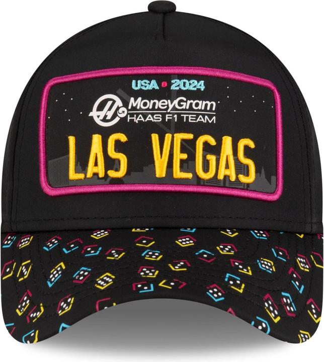 Produktbild New Era A-Frame Snapback Cap - F1 Haas Las Vegas Schwarz (One Size)
