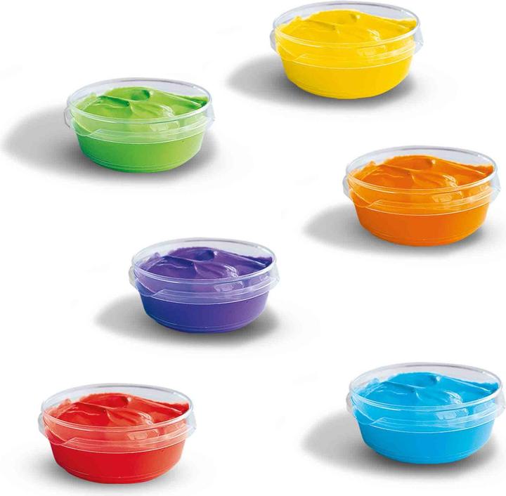 Productafbeelding Ses Tie-dye textielverf (Paars, Oranje, Geel, Blauw, Groen, Rood)
